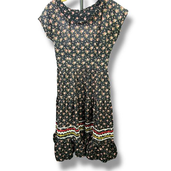 Vintage Midcentury 1940s / 1950's MODE O'DAY Floral Patterned Dress - Picture 1 of 9